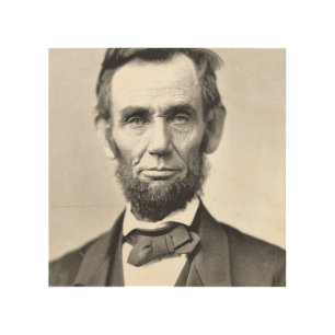 Abraham Lincoln Wood Wall Art