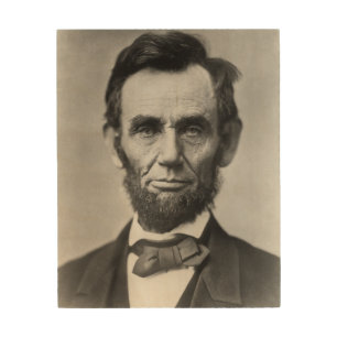 Abraham Lincoln Wood Wall Art