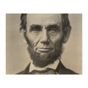 Abraham Lincoln Wood Wall Art