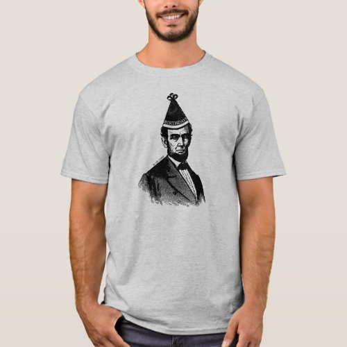 Abraham Lincolns Birthday Bash Mens Shirt