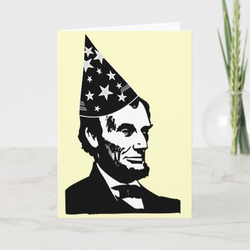 Abraham Lincolns Birthday Card