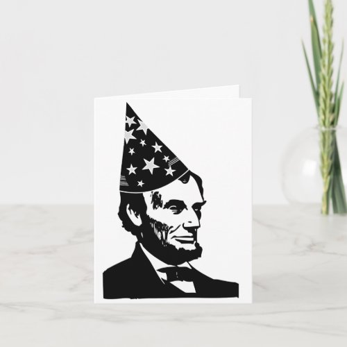 Abraham Lincolns Birthday Card