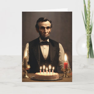 abraham lincolns birthday card