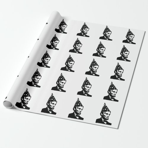 Abraham Lincolns Birthday Wrapping Paper