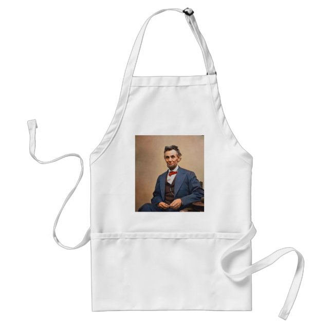 Abraham Lincolon Adult Apron (Front)