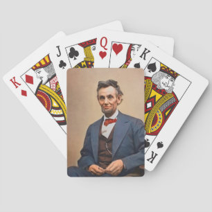 Abraham Lincolon Poker Cards