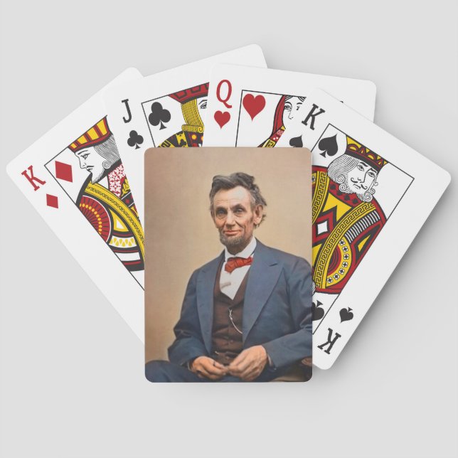 Abraham Lincolon Poker Cards (Back)
