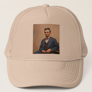 Abraham Lincolon Trucker Hat
