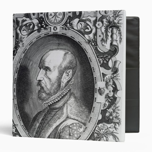 Abraham Ortelius 3 Ring Binder (Front/Inside)