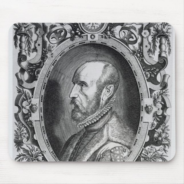 Abraham Ortelius Mouse Pad (Front)