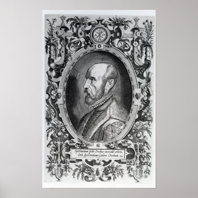 Abraham Ortelius Poster (Front)