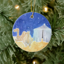 Abraham Tent and Camels Jesse Tree
