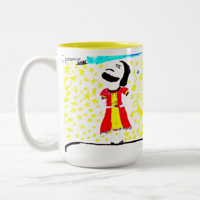 Abraham Two-Tone Coffee Mug (Left)