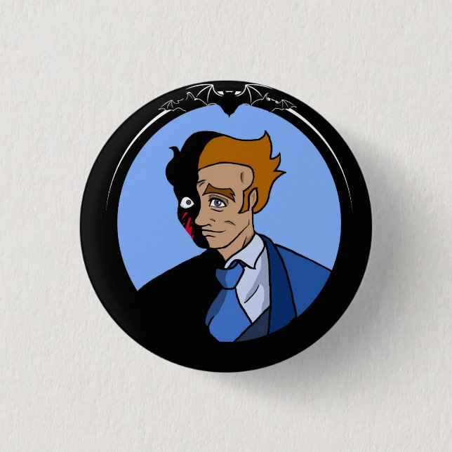 Abraham van Helsing Color Button (Front)