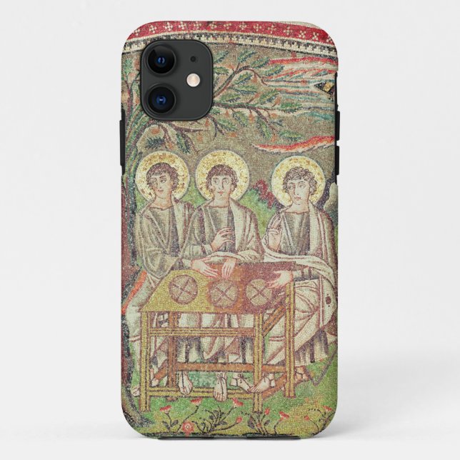 Abraham with the angels (mosaic) Case-Mate iPhone case (Back)