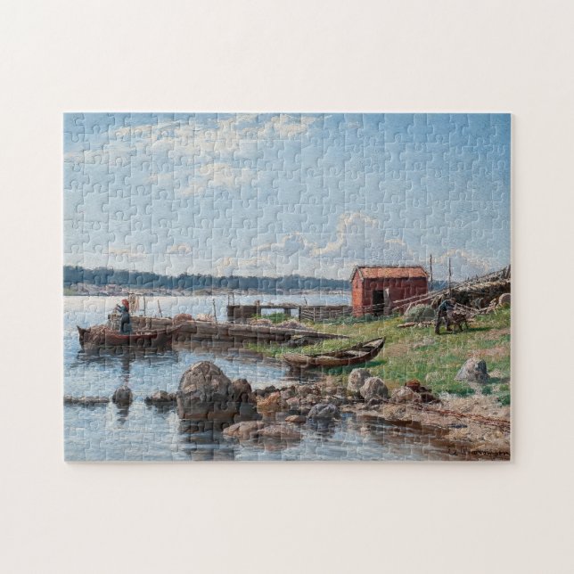 Abrahamsson’s ”Motif from Jutholmen” puzzle (Horizontal)