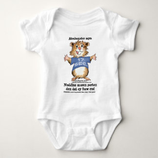 Abrahamster 17 Seconds, (Nothin's more importan... Baby Bodysuit