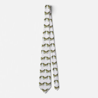Abraxas grossulariata, The Magpie Moth Color Image Neck Tie