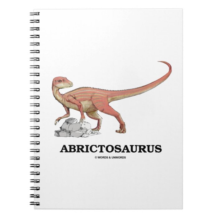 Abrictosaurus (Heterodontosaurid Dinosaur) Spiral Notebooks