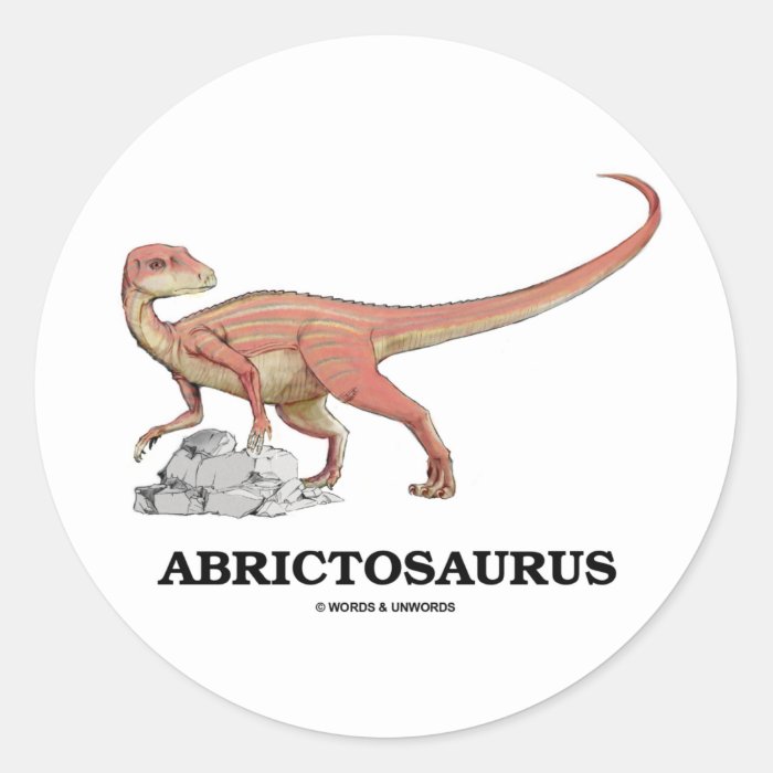 Abrictosaurus (Heterodontosaurid Dinosaur) Sticker