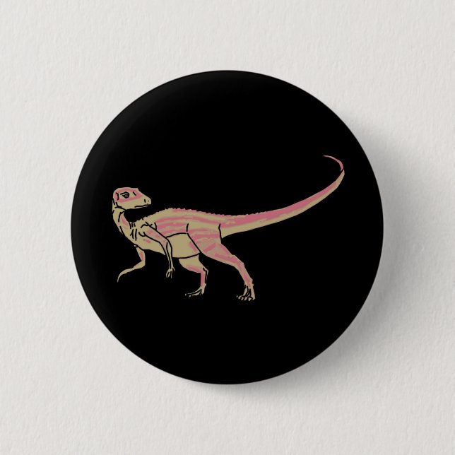 Abrictosaurus Jimmy Pinback Button (Front)