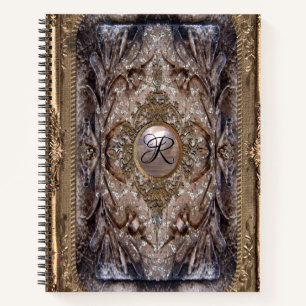Abroath Elegant Unique Monogram Notebook