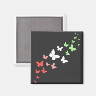 Abrosexual Butterfly Pride Magnet