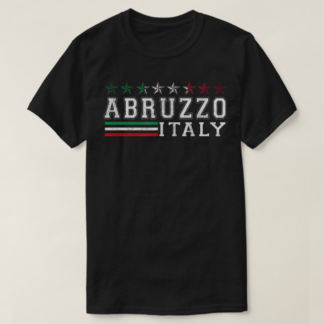 Abruzzo Italia Gifts Italian Souvenir Italy  T-Shirt (Design Front)