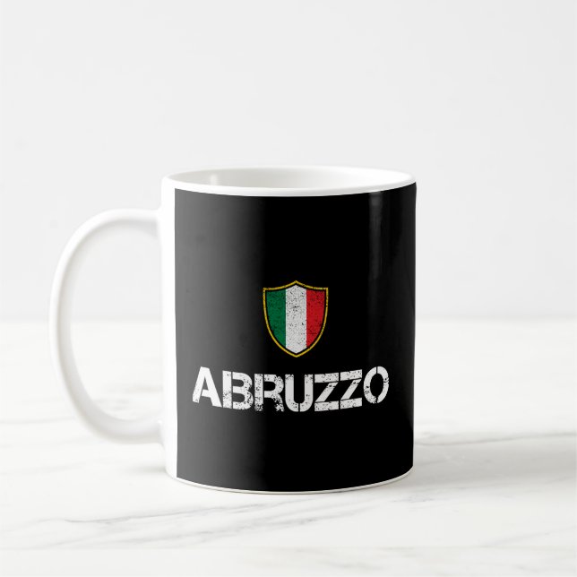 Abruzzo Italy Abruzzese Roots Coffee Mug (Left)