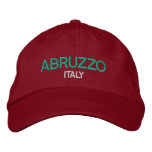 Abruzzo Italy Embriodered Hat at Zazzle