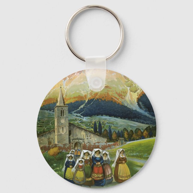 Abruzzo Keychain (Front)