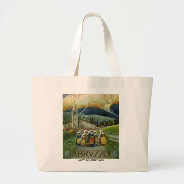 Abruzzo Large Tote Bag (Front)