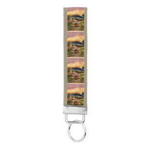 Abrvzzo Italy wrist key chain