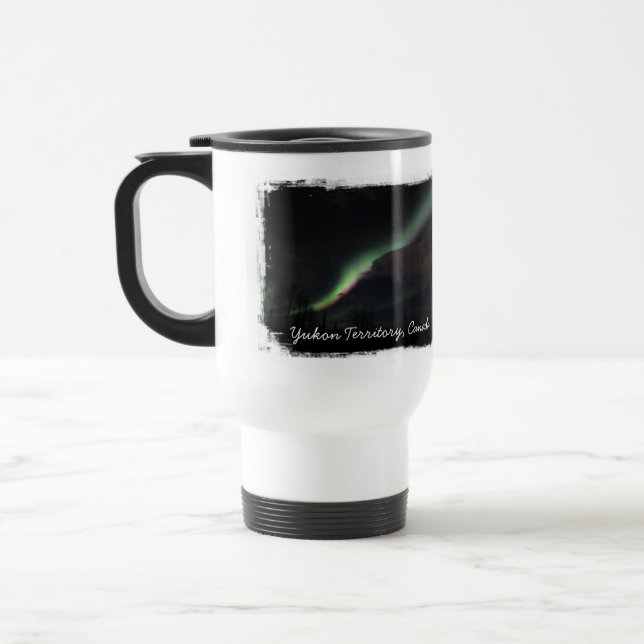 ABS Aurora Borealis Streamer Travel Mug (Left)