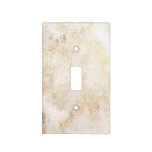 [ABS-BEI-1] Beige marble speckle Light Switch Cover