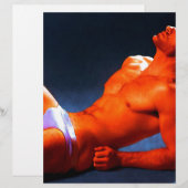 Abs Burning - original painting (Front/Back)