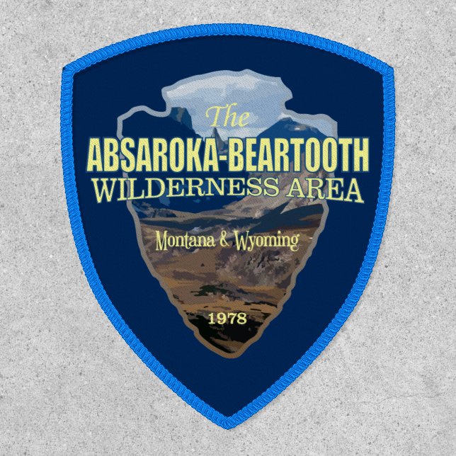 Absaroka-Beartooth Wilderness (arrowhead)  Patch (Front)