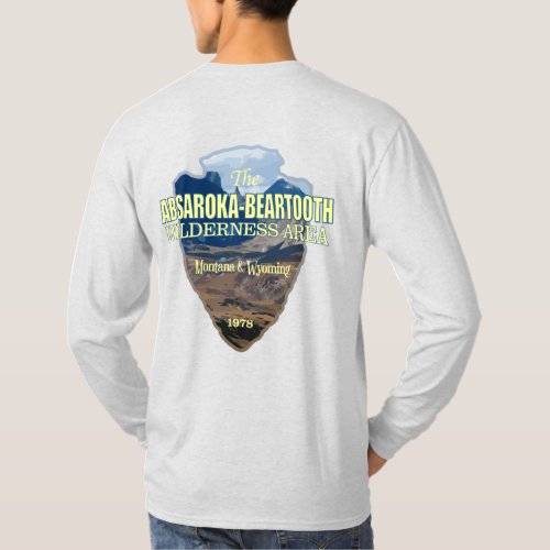 Absaroka_Beartooth Wilderness arrowhead T_Shirt