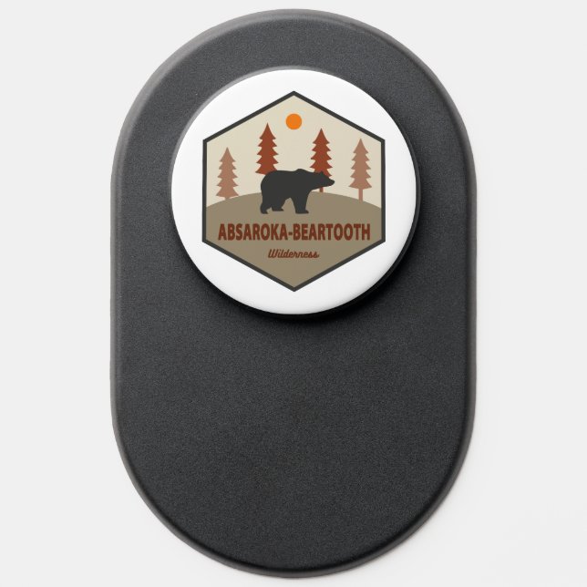 Absaroka - Beartooth Wilderness Bear PopSocket (Popsocket)