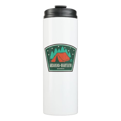 Absaroka _ Beartooth Wilderness Montana Camping Thermal Tumbler