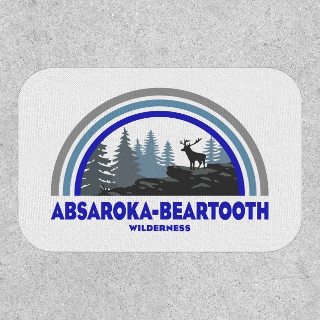 Absaroka - Beartooth Wilderness Rainbow Deer Patch (Front)