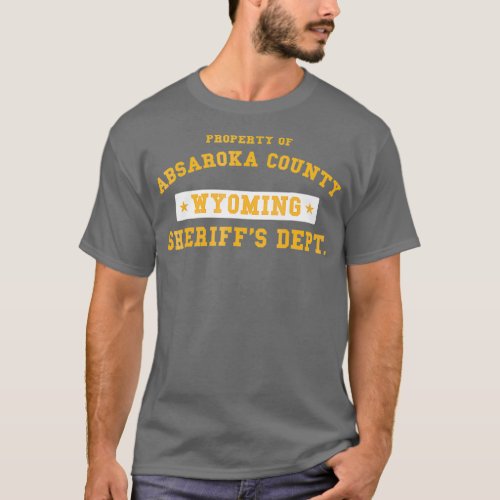 Absaroka County Sheriffs Department T_Shirt