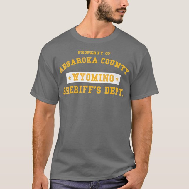 Absaroka County Sheriffs Department T-Shirt (Front)