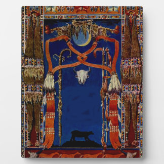 "Absaroka or Apsarokee" Plaque