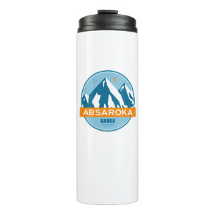 Absaroka Range Montana Wyoming Thermal Tumbler