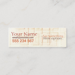 Absatech Mini Business card