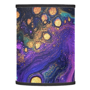 Absbstract Iridescent Art Lamp Shade