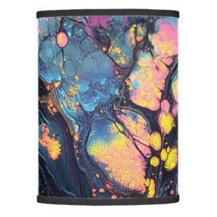 Absbstract Iridescent Art Lamp Shade