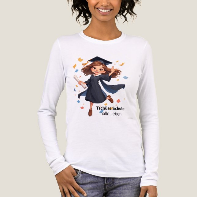 Abschluss T-Shirt Tri-Blend Shirt (Front)