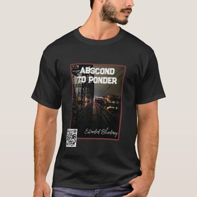 Abscond To Ponder 'Street' QR T-Shirt (Front)